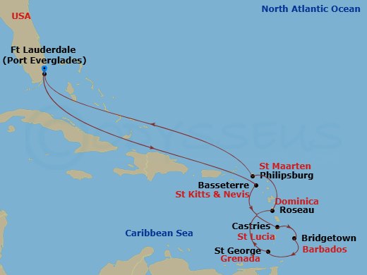 Cruise Map