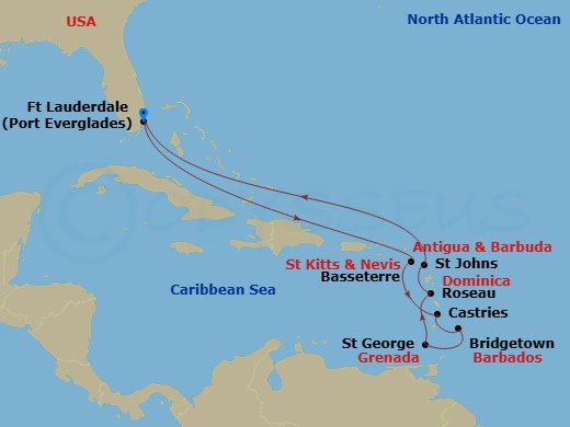 Cruise Map