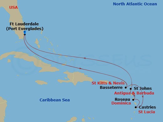 Cruise Map