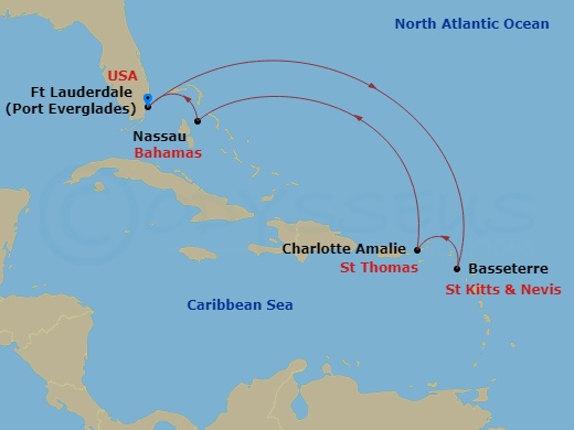 Cruise Map