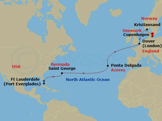 Cruise Map
