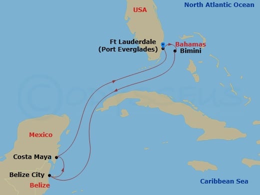 Cruise Map