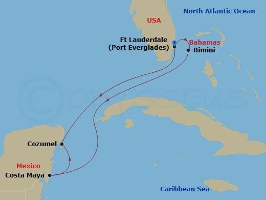 Cruise Map