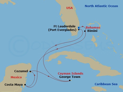Cruise Map