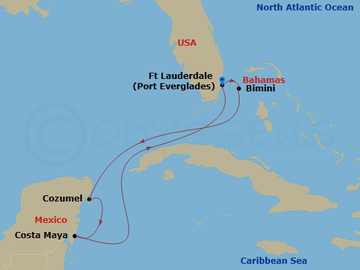 Cruise Map