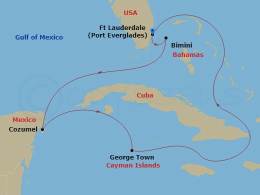 Cruise Map