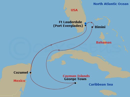 Cruise Map