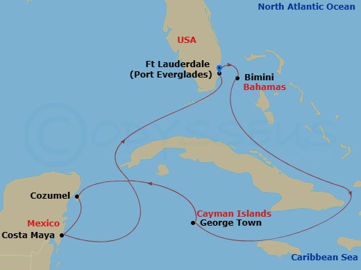 Cruise Map