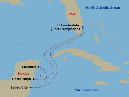 Cruise Map