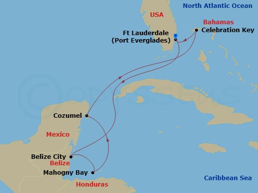 Cruise Map