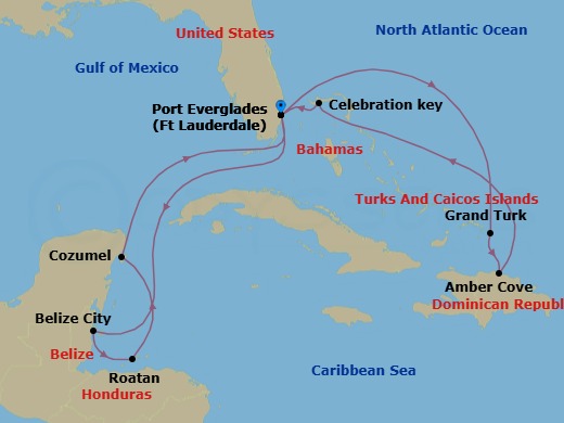 Cruise Map