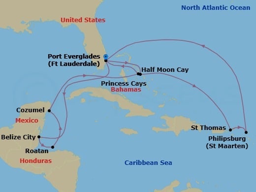 Cruise Map