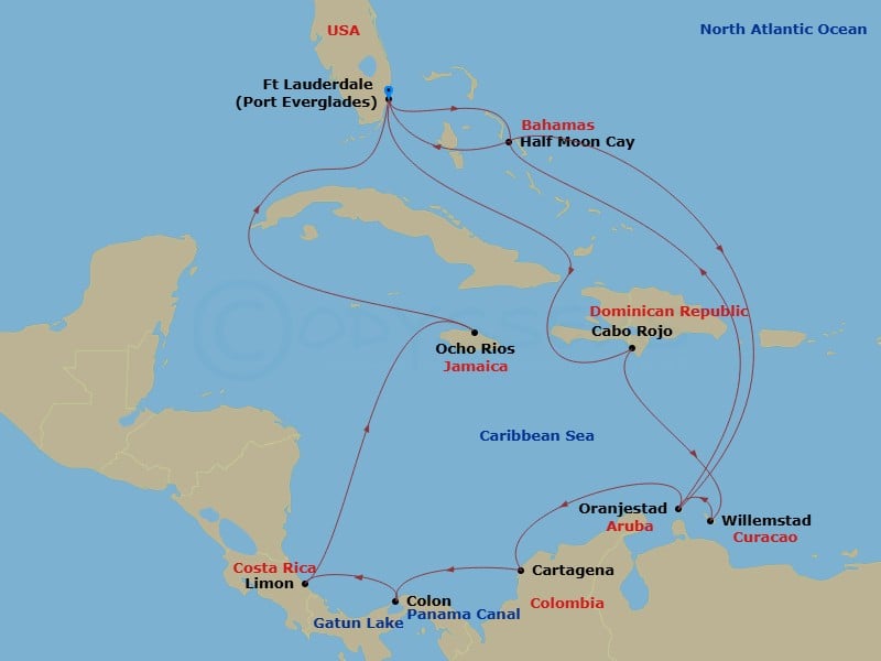 Cruise Map