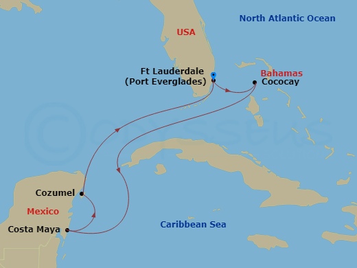 Cruise Map