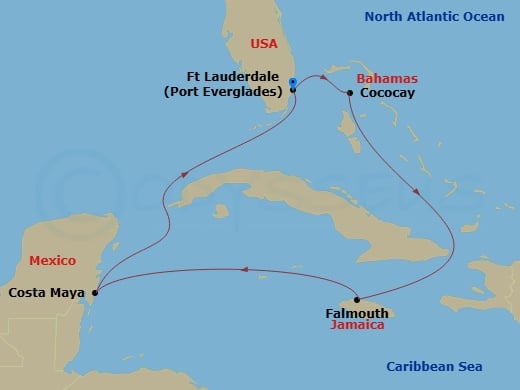 Cruise Map