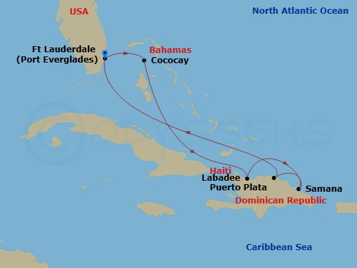 Cruise Map