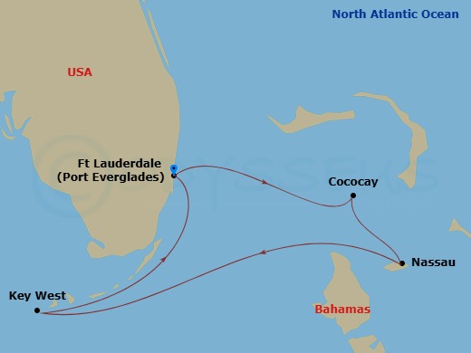 Cruise Map