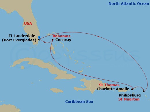 Cruise Map