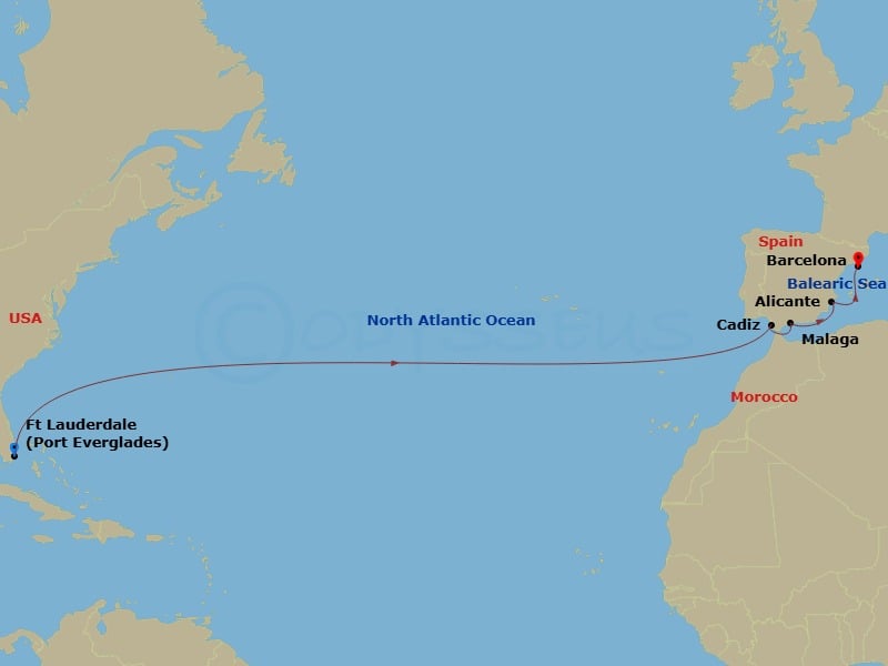 Cruise Map