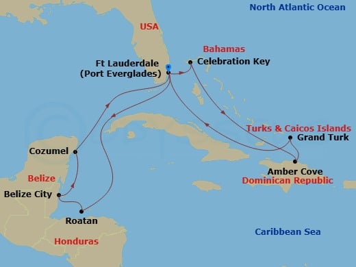 Cruise Map