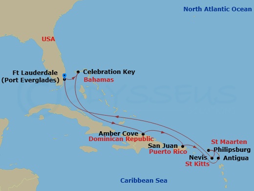 Cruise Map