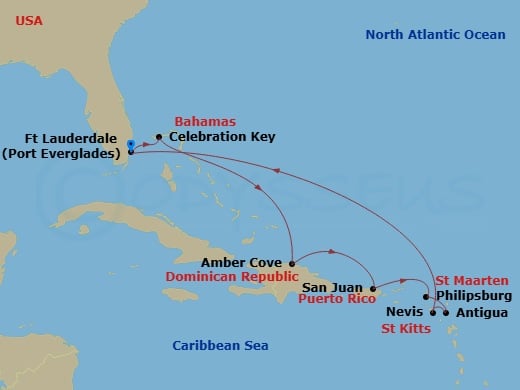 Cruise Map