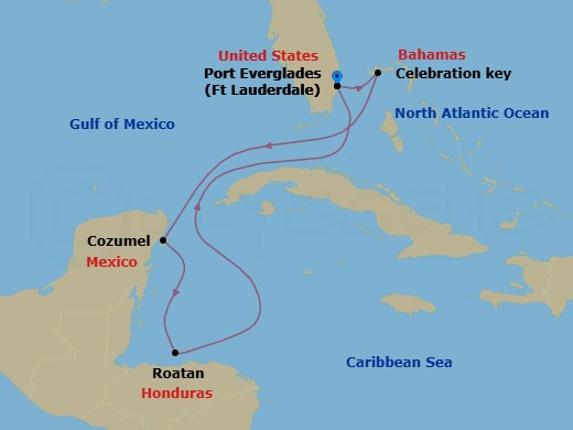 Cruise Map