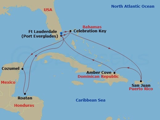 Cruise Map