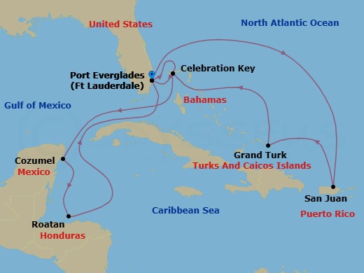 Cruise Map