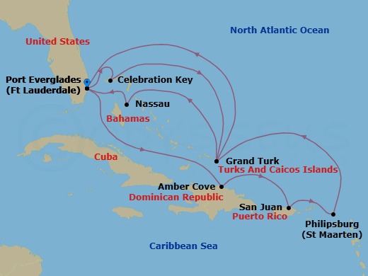 Cruise Map