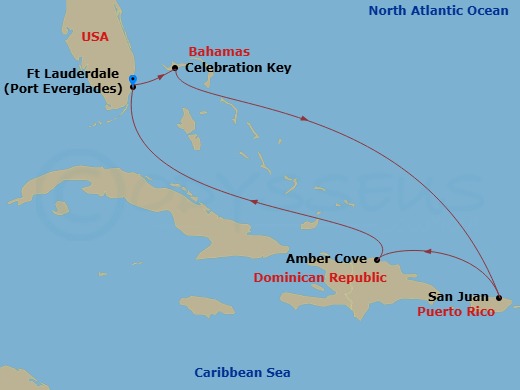 Cruise Map