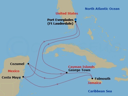 Cruise Map