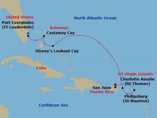 Cruise Map