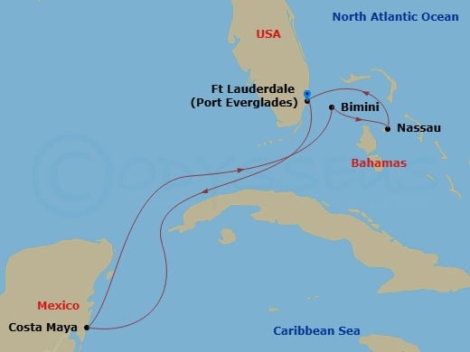 Cruise Map