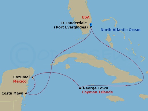 Cruise Map