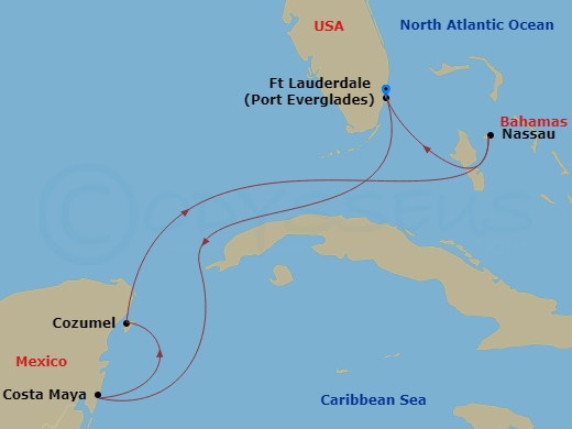 Cruise Map
