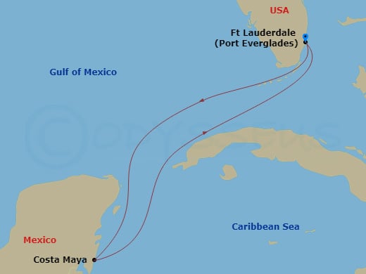 Cruise Map