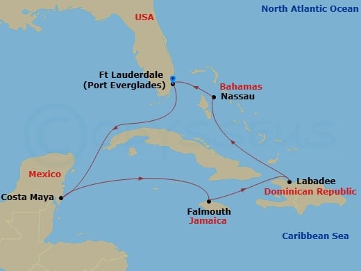 Cruise Map
