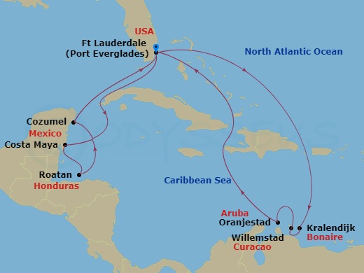 Cruise Map
