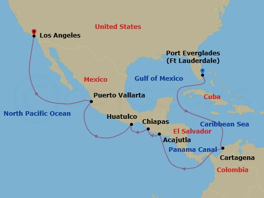 Cruise Map