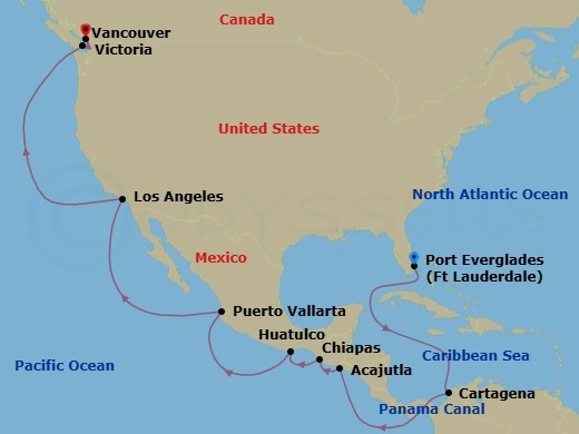 Cruise Map