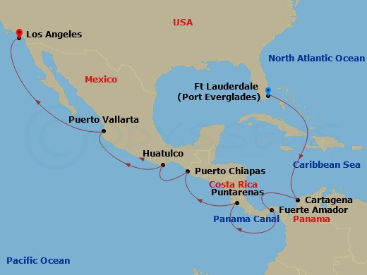 Cruise Map