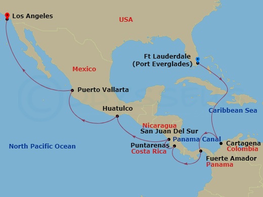 Cruise Map
