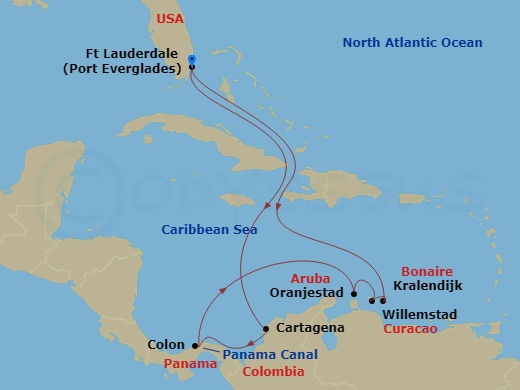 Cruise Map
