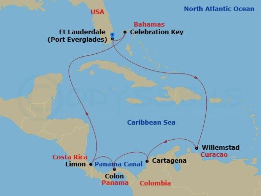 Cruise Map