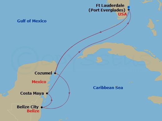 Cruise Map
