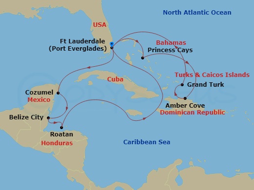 Cruise Map