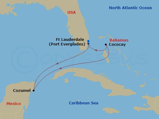 Cruise Map
