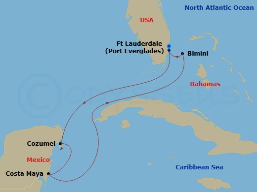 Cruise Map