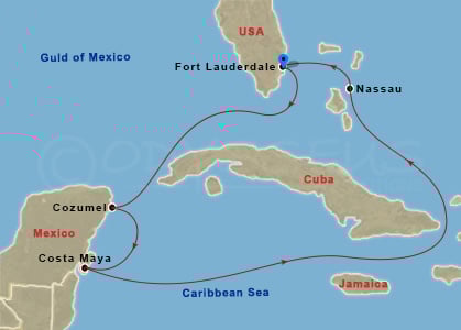 Cruise Map